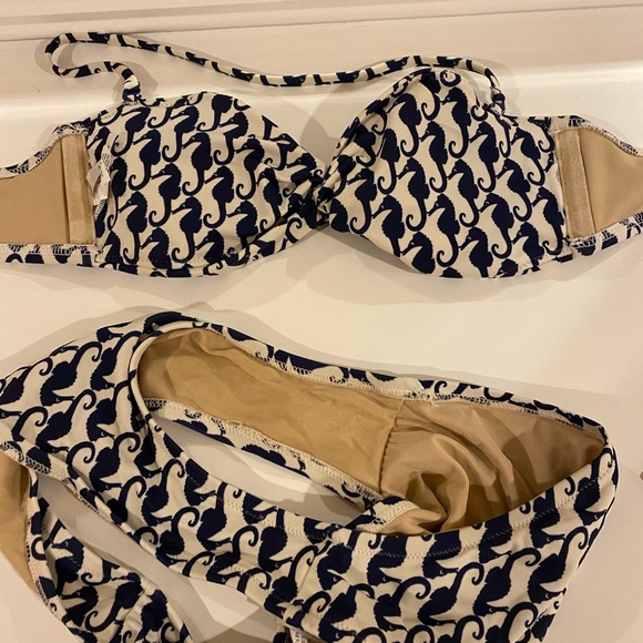 J. crew Seahorse Two Piece Swim Suit - Picture 7 of 8